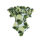 Printed One Piece Swimsuit Women Vacation Swimsuit Bikini Bella Mia
