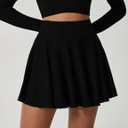 Ice High Waist Yoga Skirts Exercise Skort Tennis Skirt Exercise Workout Quick Drying Sun Protection Skirt Bella Mia