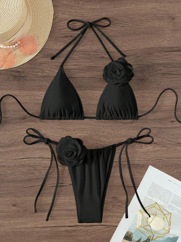 Three Dimensional Floral Swimsuit Women Bikini Suit Sexy Bikini Bella Mia