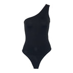 Summer Women Clothing Sexy One-Shoulder Onesie Slim Fit Backless Sleeveless Diagonal Collar Top Bella Mia