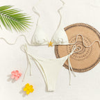 Bikini Triangle Cup Lace up Starfish Accessories Sexy Split Bikini Swimsuit for Women Bella Mia
