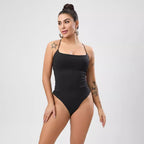 Women Clothing Sexy Crossover Lace up Jumpsuit High End Design Tight Jumpsuit Bella Mia