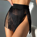 Swimsuit Sexy Tassel Little Short Dress Beach Vacation Beach Cover Up Swimming Trunks Skirt Bella Mia