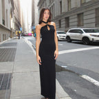 Women Clothing Summer Sexy off Shoulder High Waist Slim Solid Color Sheath Dress Bella Mia