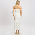 Women Clothing Summer Elegant Tube Top Package Hip Long Dress Bella Mia