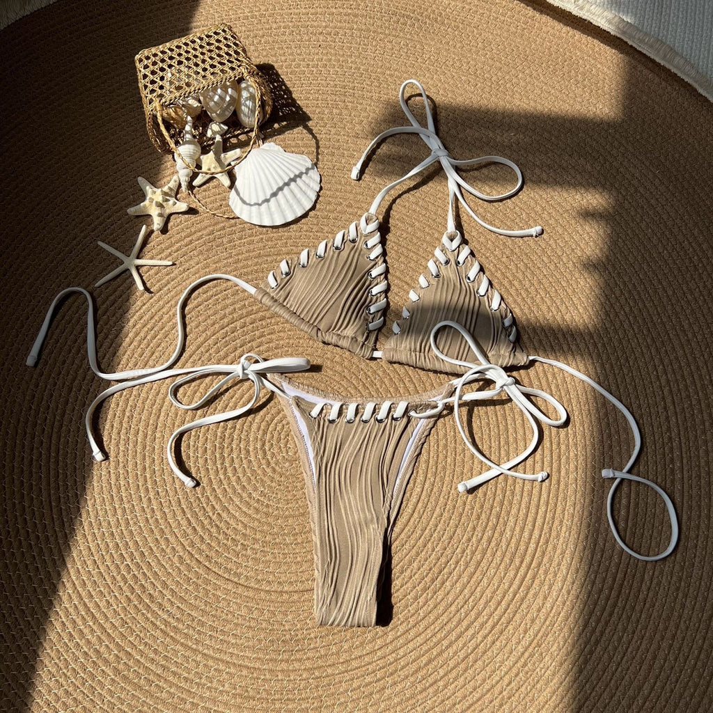 Fresh Sweet Personality Split Swimwear Swimsuit Bikini Bella Mia