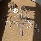 Fresh Sweet Personality Split Swimwear Swimsuit Bikini Bella Mia