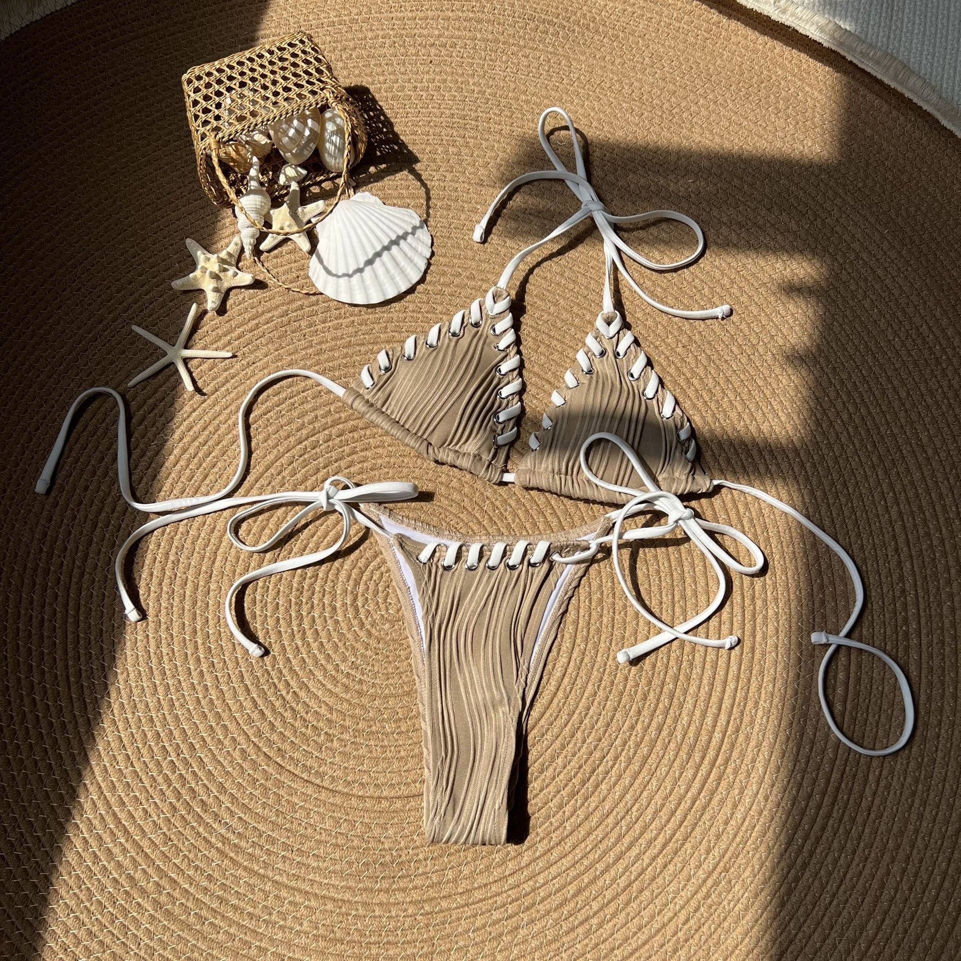 Fresh Sweet Personality Split Swimwear Swimsuit Bikini Bella Mia