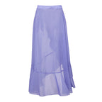 Sexy Swimsuit Women Vintage Ruffled Swimsuit Bikini Mesh Beach Skirt Set Bella Mia