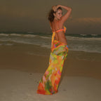 Bikini Bikini Women Swimsuit Swimsuit Printed Beach Dress Maxidress Bella Mia