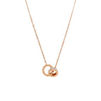 Fashion Ring Buckle Titanium Steel No Fading Girls Necklace Luxlife Brands
