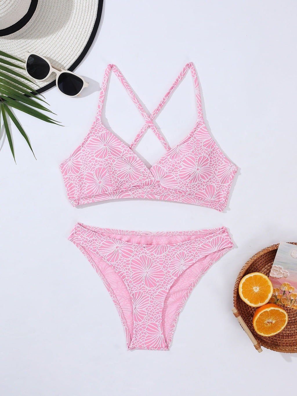 Women Vacation Lace up Sexy Bikini Swimsuit Bella Mia