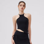 Nude Feel Sexy Beauty Back Yoga Bra Fixed Chest Pad Sports Underwear Women Thin Strap Running Workout Vest Bella Mia