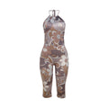 Summer Women Sexy Halter Printed Backless High Slimming Waist Jumpsuit Bella Mia