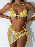 New Sexy Three-Piece Split Bikini Swimsuit Women Bella Mia