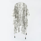 Outer Tower Women Spring Summer Blouse Sun Proof All Matching Tassel Shawl Simple Travel Beach Photo Bella Mia