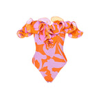 Wooden Ear One Piece Swimsuit Women Vacation Suit Skirt Swimsuit Bella Mia