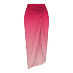 Covered Belly Backless Sexy Spring Swimsuit Women Chiffon Beach Dress Bella Mia