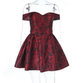 Sexy Dress Backless Waist Trimming off Shoulder Slim off Shoulder Women Dress