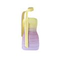 Women Clothing Nightclub Sexy Celebrity Gradient Color Tie Bandeau Slim Fit Short Dress