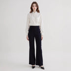 Spring Autumn Office Casual Pants Bootcut Pants All Matching Fashionable Wide Leg Pants Women Bella Mia