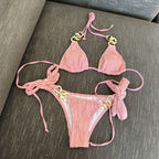 Sexy Split Swimsuit Chain Bikini Swimsuit Bikini Bella Mia