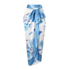 Bikini Conservative Swimwear Bohemian One Piece Printed Swimsuit Women Bella Mia