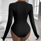 Fall Women Clothing Black Twisted round Neck Jumpsuit Bella Mia