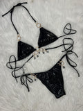 Split Diamond Bikini Sexy Bikini Swimsuit