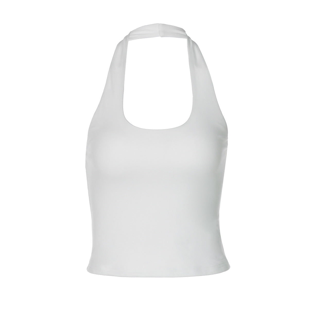 Women Clothing Summer Sexy Backless Slim Fit Outdoor All Matching Small Vest Women Bella Mia