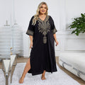 Vacation Robe Vacation Beach Coat Maxi Dress Bikini Cover Up Blouse
