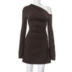 Women Leopard Print Sexy Backless Slim Fit Sheath Dress Bella Mia