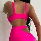 One Piece Swimsuit Hollow Out Cutout Bikini Sexy Swimsuit Bikini Bella Mia