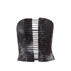 Summer Women Sexy Cutout Adult Lady like Woman Sexy off Shoulder Retro Tube Top Vest Bella Mia