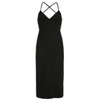 Women Clothing V neck Elegant Party Sling Maxi Dress Arrival Sexy Slit Dress Bella Mia