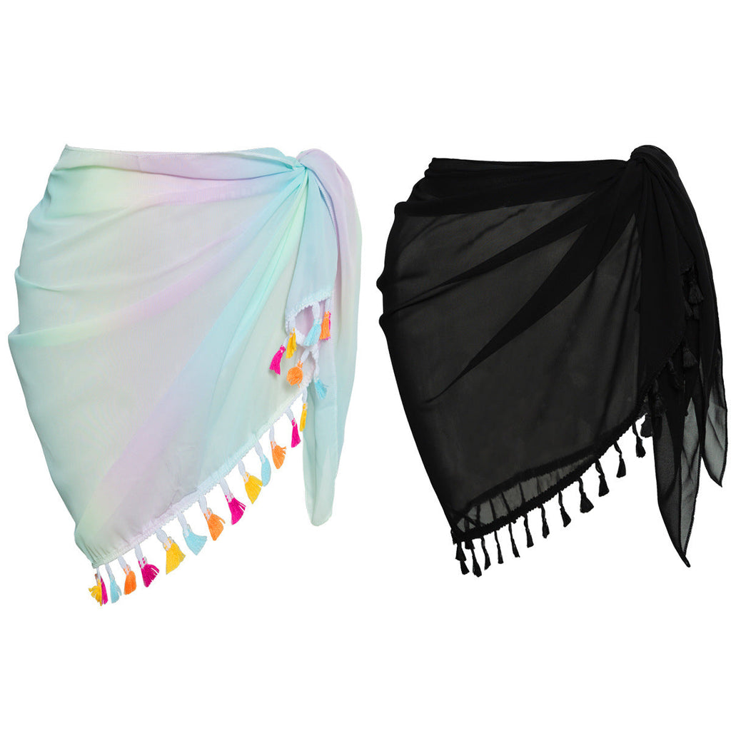 Beach Towel Overskirt Beach Cardigan Towel Bikini Seaside Vacation Sheath Apron Running Skirt Bella Mia