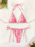 Bikini Triangle Cup Lace up Starfish Accessories Sexy Split Bikini Swimsuit for Women Bella Mia