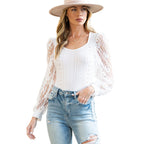 Sexy Tight Jumpsuit Women Spring Sexy Jumpsuit Lace Mesh Sleeves Integrated Cloth Bella Mia