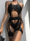 Women Summer Black Sexy Swimsuit Bikini Two piece Bikini Bella Mia