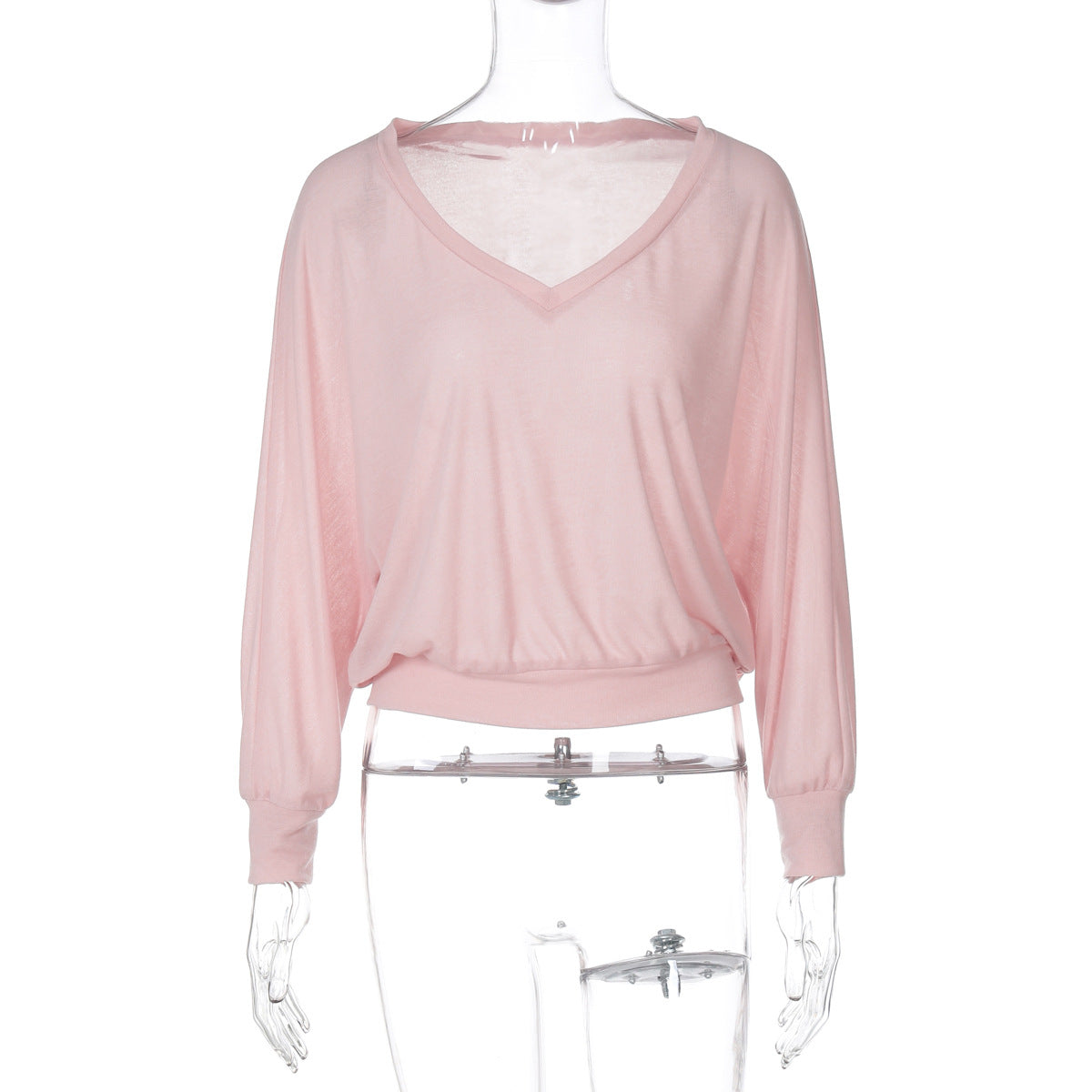 Women Clothing Summer Niche Design See through Anti Blouse Waist Controlled Long Sleeves Top Women Bella Mia