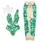 Split Bikini Three Dimensional Floral Heavy Industry Slimming Swimsuit Women Bella Mia