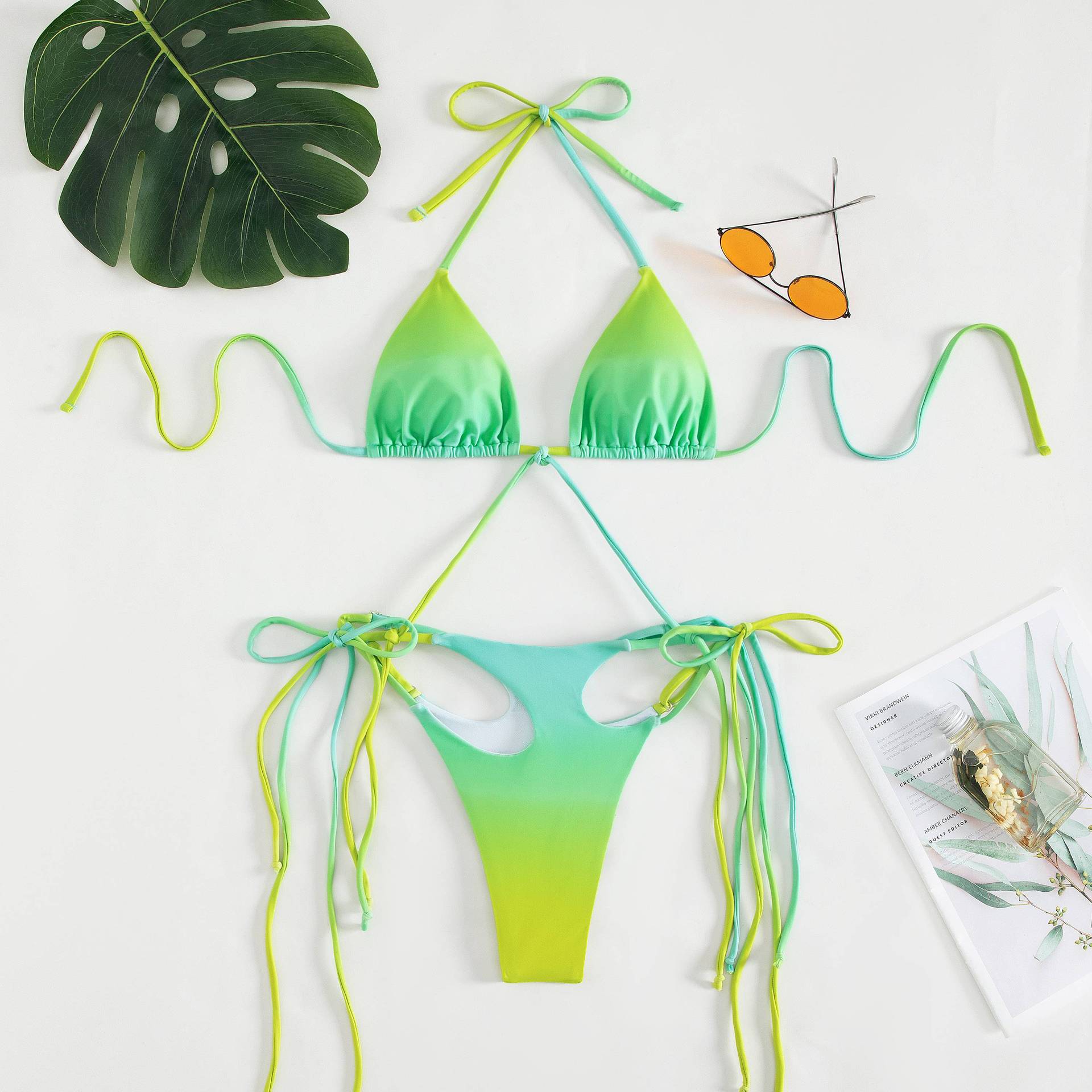 Quality Bikini Bikini Tassel High Elastic Split Swimsuit Bikini Swimsuit Bella Mia
