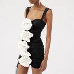 Handmade Floral One Piece Swimsuit Women Beach Vacation Suit Skirt Swimsuit Bella Mia