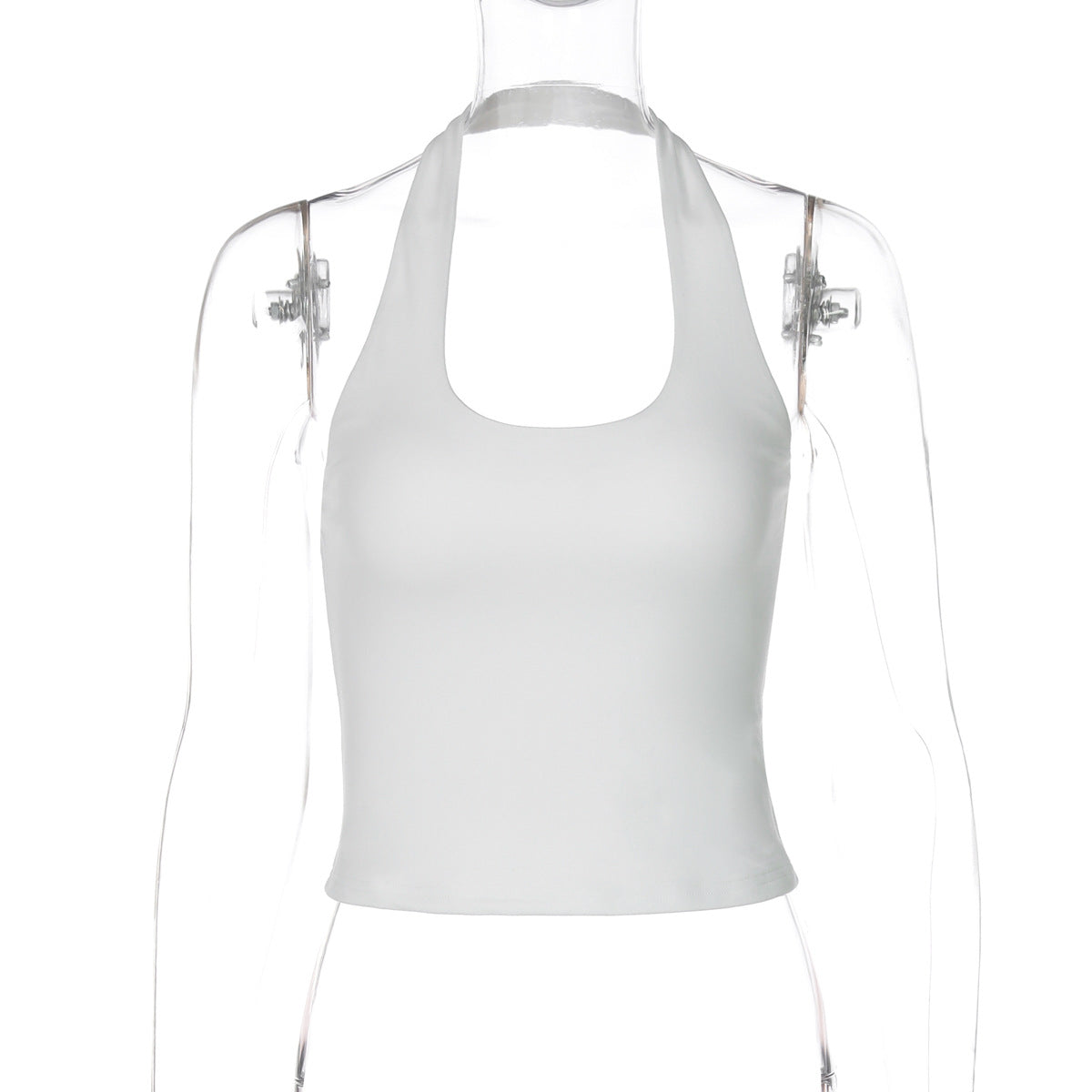 Women Clothing Summer Sexy Backless Slim Fit Outdoor All Matching Small Vest Women Bella Mia