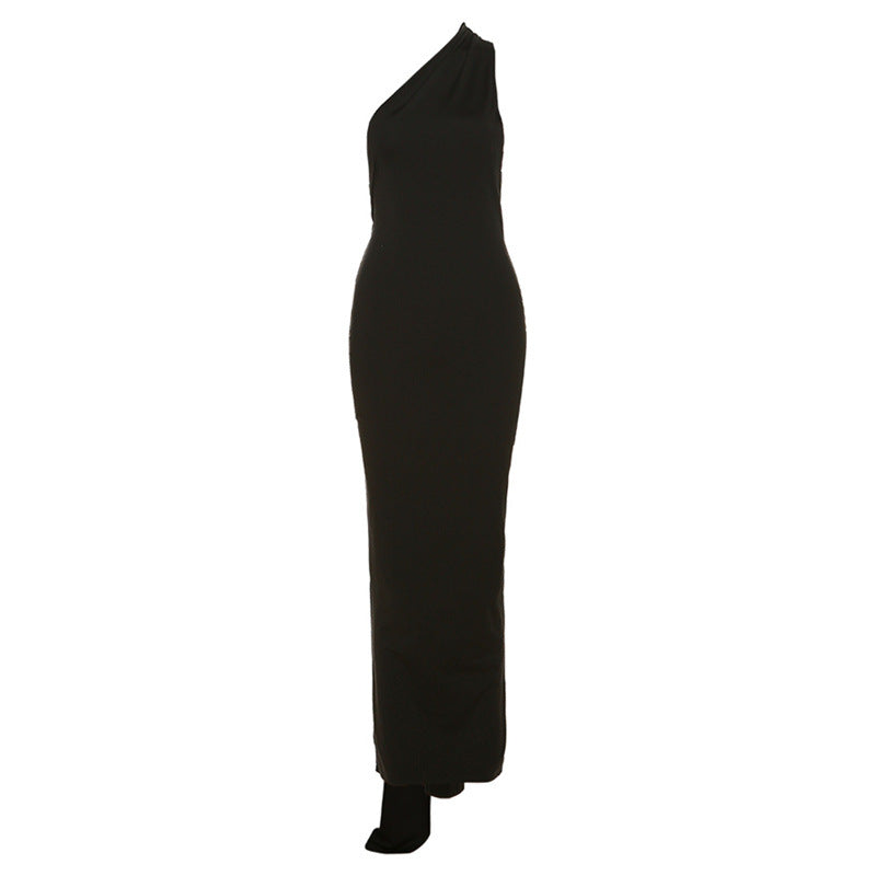 Summer Women Clothing Sexy Backless Halter Sheath Slim Fit Evening Dress Dress for Women Bella Mia