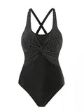 Bikini Solid Color Conservatively Thin Swimsuit at Swimsuit Women Bella Mia