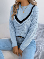 Women Clothing Autumn Winter Fungus Long Sleeve Pullover Bella Mia