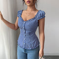 Elegant All Matching Striped Cardigan Top Shirt Women Clothing Autumn Winter Bella Mia