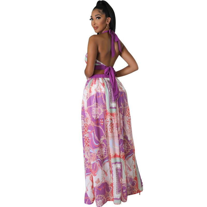 Dress Summer Women French Maxi Dress High Sense Sleeveless Sexy Bella Mia