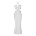 Sexy Cutout Siamese Beach Women Dress Solid Color Bella Mia